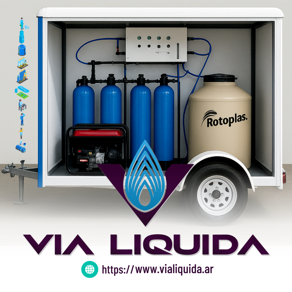 Planta de Filtrado Tráiler 600 l/h